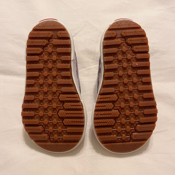 SOLD✨VANS Toddler Sk8 Hi Zip Mte-1 Shoes (Size 5.5) Orchid Ice/Leopard Purple - Picture 6 of 8